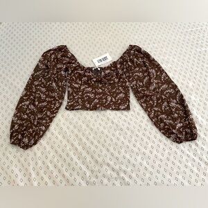 NWT 12th Tribe Floral Blouse